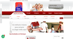 Desktop Screenshot of mchouseimoveis.com.br